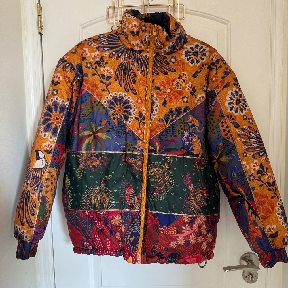 FARM RIO Reversible Puffer Jacket